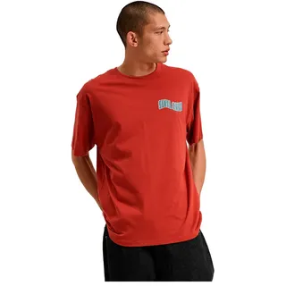 Santa Cruz Tiki Hand Strip Kurzarm-t-shirt - Dark Rust - S