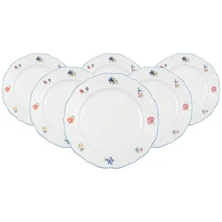 SELTMANN WEIDEN Frühstücksteller Sonate Nostalgie 20,1 cm weiß 6er Set