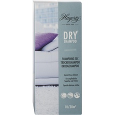 Hagerty Dry Shampoo Teppich Reinigungspulver 500 g I Spezial Trockenshampoo Pulver extra für empfindliche Teppiche Teppichböden Möbelstoffe I Fleckenentferner Teppich und Polsterreiniger Trocken