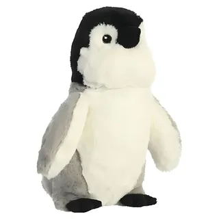 Aurora World Aurora, 35015, Eco Nation, Pinguin, 24cm, Plüschtier, (Grau/Weiß/Schwarz)