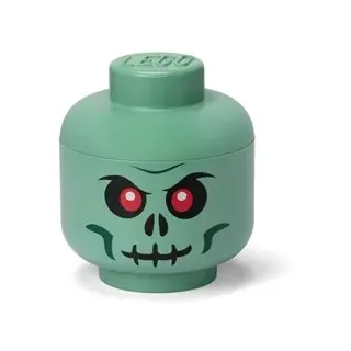 LEGO MINI HEAD - GREEN SKELETON