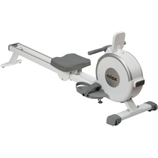Nilox Rowing Machine XR1 Rudergerät, zusammenklappbar, für Zuhause, mit magnetischem Schwungrad, 3 kg, Verstellbarer Widerstand in 16 Stufen, Tablet-Ständer, leise und kompakt