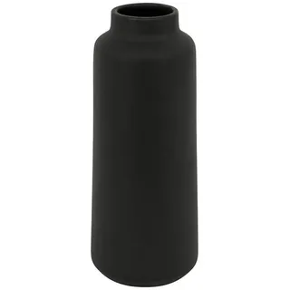 Atmosphera Createur d ́interieur Vase Keramik Tila Ø 12 cm , Schwarz , 30 cm , Dekoration, Vasen, Keramikvasen