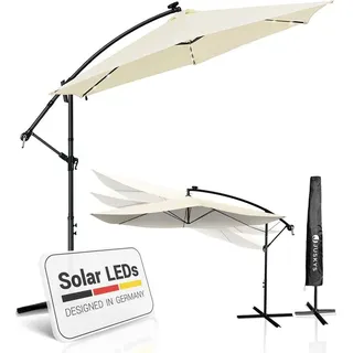 Juskys Brazil Ø 300 cm Creme