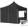 Faltpavillon 3 x 3 m inkl. 4 Seitenteile Schwarz