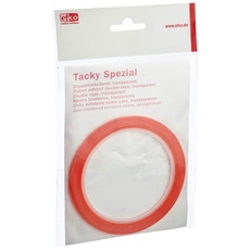 Efco Tacky Spezial Doppelklebeband, transparent, 3 mm x 10 m, 1520603