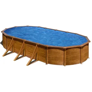 Gre Pacific oval Pool Set 4-tlg. 500 x 300 x 120 cm inkl. Sandfilteranlage