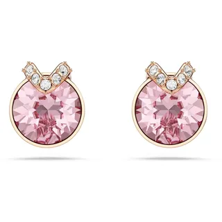 Swarovski Ohrstecker Bella Rosa Roségold 375