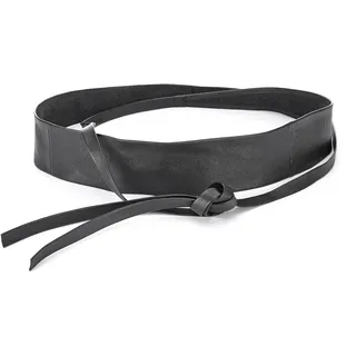 Taillengürtel LASCANA "Bindegürtel", Damen, Gr. S, schwarz, Leder, unifarben, festlich, Gürtel Taillengürtel, Ledergürtel, Shape-Effekt, Gürtel für Kleid & Overall, Bauchgürtel, Topseller