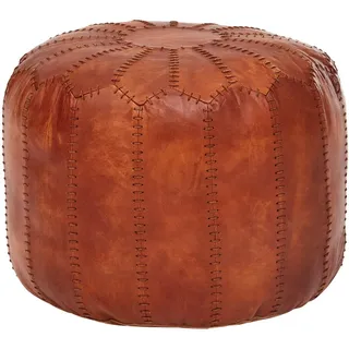 Wohnling Hocker WL6.088 braun Leder