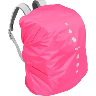 Playshoes Regenhülle für Rucksack Gepäck, L, Rosa 18 Pink