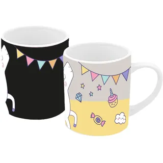 GEDALABELS Farbwechseltassee Einhorn 250ml