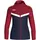 Iconic Kapuzenjacke Marine/Chili Rot 40