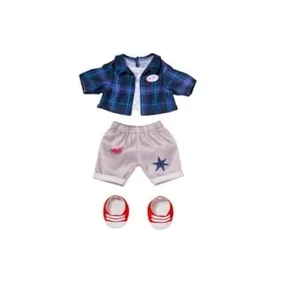 BABY BORN »Teddy Cool-Outfit, 43 cm«, bunt,