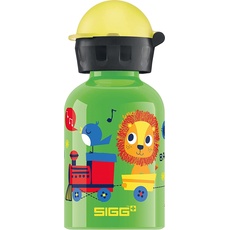 Bild - Trinkflasche - KBT Jungle train - Auslaufsicher - Federleicht - BPA-frei - Klimaneutral Zertifiziert - Grün - 0,3L