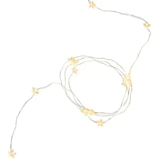 Lichterkette MagicHome Weihnachten Twisted Stars 180S, 180x Micro-Stern LED warmweiß, Dauerlicht, 230V, 50 Hz, IP44, für außen, Beleuchtung, L-2 m x 9 Stränge