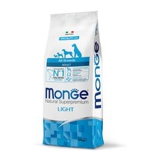 2x12kg Somon și orez All Breeds Light Monge Natural Superpremium Câini