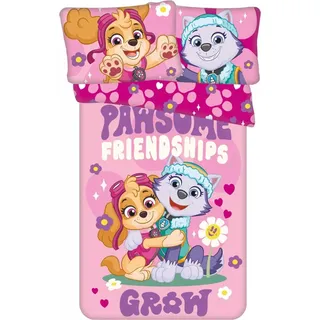 Paw Patrol Kinderbettwäsche 100x135cm Pawsome Set