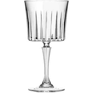 RCR Cristalleria Italiana RCR Set mit 4 Stielgläsern TIMELESS COCKTAIL, 100% Made in Italy, Fassungsvermögen 500 ml
