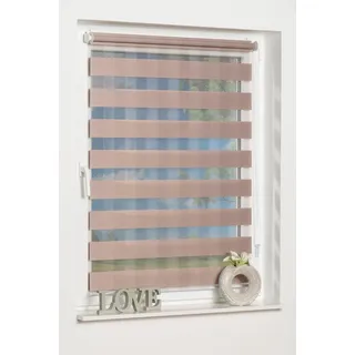 K-HOME Doppelrollo RIMINI 40 x 130 cm grau