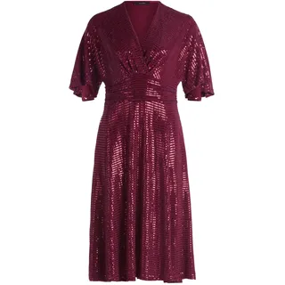 Vera Mont Cocktailkleid »Cocktailkleid im Glitzer-Look«, rot