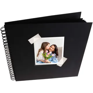 Eheim MP PD140-03 Album für Scrapbooking, 30 x 30 cm, 200 g, Schwarz