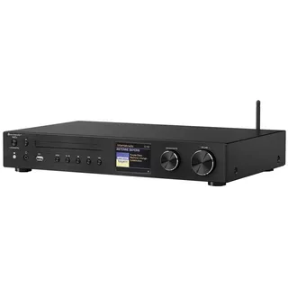 Soundmaster ICD4350SW CD-Player Schwarz WLAN, DAB+, CD-Player, Bluetooth®, Internetradio