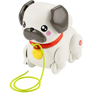 Fisher-Price Pets Gassi gehen mit Hündchen mit Bewegung und Geräuschen für Kinder ab 12 Monaten, HTW94
