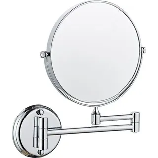 UNIQ Wandspiegel mit 10-facher Vergrößerung - Silber - Silber
