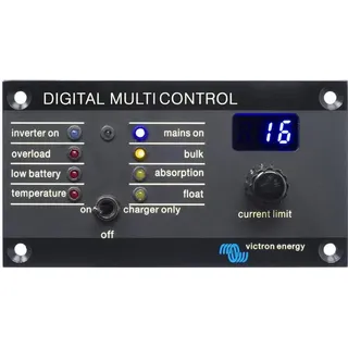 Victron Energy 200/200 Ampere Digitales Multi-Bedienfeld GX