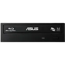 Asus BW-16D1HT Retail Silent interner Blu-Ray Brenner (16x BD-R (SL), 12x BD-R (DL), 16x DVD±R, Retail, BDXL, Sata) schwarz