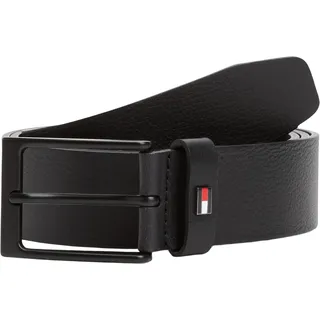 Tommy Hilfiger Gürtel Herren Leder schwarz 105 cm