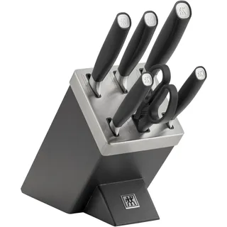 ZWILLING All * Star 7-tlg, Messerblockset, Silber, Anthrazit
