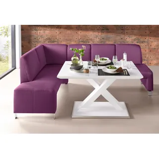 Intenso 157 x 91 x 244 cm Struktur langer Schenkel rechts fuchsia