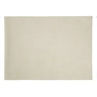 Eurofirany Dekorativer Teppich Fußmatte Teppichläufer Läufer Badeteppich Badvorleger Wohnzimmer Schlafzimmer Küche Rechteckig Fellimitat Weich, Creme, 75X150cm