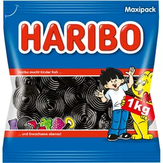 Haribo Lakritz Schnecken - 1 kg