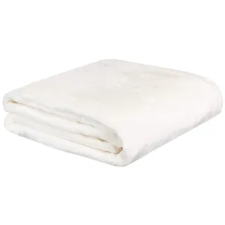 Brandsseller Hochwertige Kuscheldecke - Cashmere Feeling, Wohndecke, Micofaser, Tagesdecke (150 x 200, Creme)
