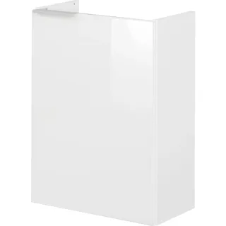 Fackelmann Waschbeckenunterschrank 44 x 60 x 24,3 cm Weiß