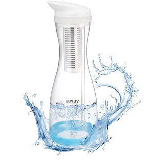 Vevor Wasserfilter Kanne Transparent 6 Tassen