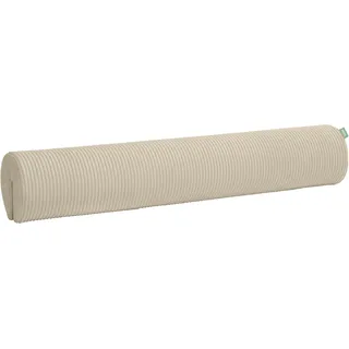 Nackenkissen PAIDI "Cord in verschiedenen Ausführungen, Polyester, 85/115x20 cm", vanilla ice, L:115cm Ø:20cm, Polyester, Funktionskissen, Nackenkissen, Aufsteckkissen, abnehmbarer und waschbarer Bezug, Rückenkissen