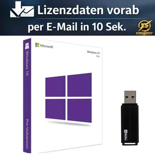 Microsoft Windows 10 Pro 64-Bit ESD DE