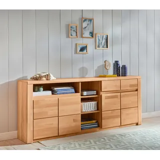 OTTO home Burani 200 x 80 x 35 cm Beige / Braun