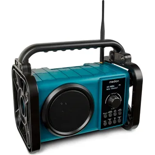 Medion E66877 DAB+ Baustellenradio blau