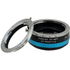 Vizelex ND Throttle Lens Mount Adapter from Fotodiox Pro - Leica R (LR, R-Series) Lens to Micro-4/3 Mount Cameras (such as OM-D E-M10, Lumix GH4, and Black Magic Pocket Cinema Camera) - with Built-In Variable ND Filter (ND2-ND1000)