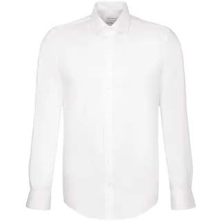 Seidensticker Herren Business Hemd - Shaped Fit - Bügelfrei - Kent Kragen - Langarm - 100% Baumwolle