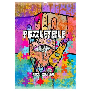 Kalender 2027 · Puzzleteile | Es fehlt immer mal ein Teil, um das Puzzle zu beenden, aber in diesem Kalender sind... · DIN A2 hoch · CALVENDO Wandkalender