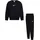 Nike Kids Essential Fleece Crew Langarm-set Black 3-4