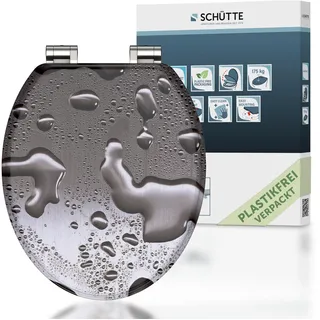 Schütte WC-Sitz mit Absenkautomatik Grau