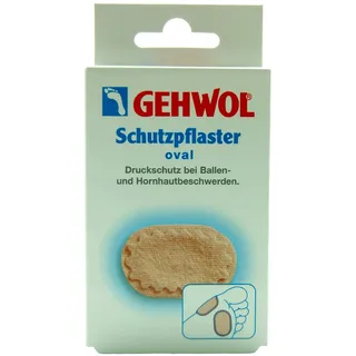 Gehwol Schutzpflaster oval, 4er, Druckschutz