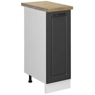 Vicco Apothekerschrank R-Line 30 x 81,6 x 60 cm Grau
